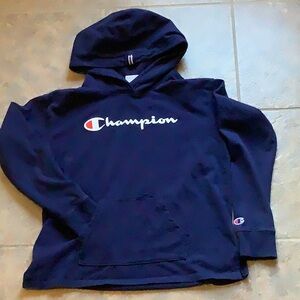 Champion Dark Blue Pullover Hoodie